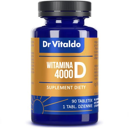 Dr Vitaldo witamina D3 4000 j.m., 90 tabletek